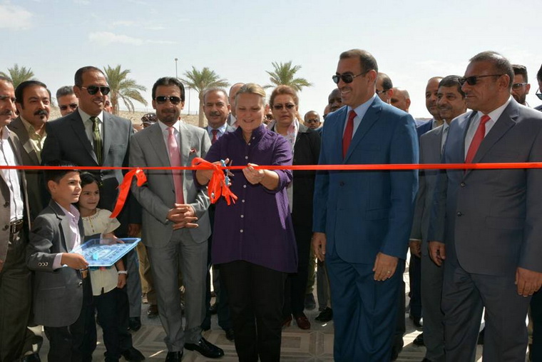 Anbar University President Receives Anbar Mayor and UNDP Director